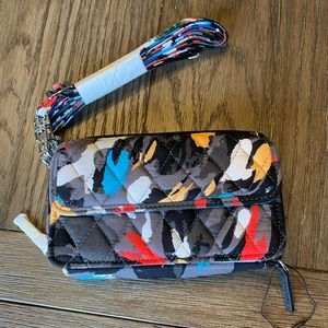 Vera Bradley All In One Crossbody - Splash Floral